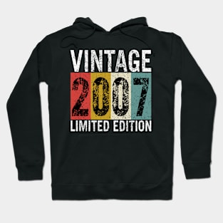 16 Years Old Vintage 2007 Limited Edition 16th Birthday gift Hoodie